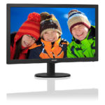 Monitor Philips 243V5QSBA/57 LCD MVA LED 23.6 polegadas