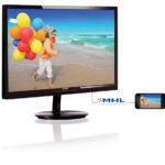 Monitor Philips 284E5QHAD/57 LCD MVA LED 28 polegadas Full HD