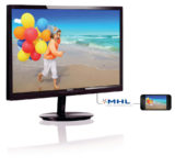 Monitor Philips 284E5QHAD/57 LCD MVA LED 28 polegadas Full HD