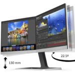 Monitor Philips 19DP6QJNS/57 LCD IPS LED 19 polegadas duplo