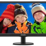 Monitor Philips 203V5LHSB2/57 LCD LED 19.5 polegadas UXGA