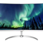 Monitor Philips 278E8QJAW/57 LCD VA LED 27 polegadas Curvo