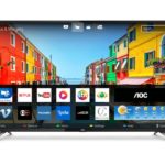 Smart TV AOC modelo Le50u7970s LED 55 polegadas 4K Wi-Fi