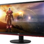Monitor AOC modelo G2460vq6 LCD LED FreeSync 75Hz 1ms 24 polegadas
